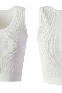 Alene Knitted Top - Y2K Summer, 90S Grunge, Retro Style, Baby Tees, Y2K Club & Party