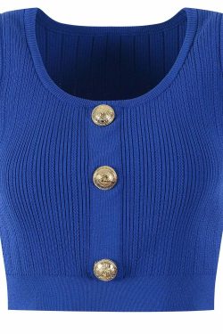 Alene Knitted Top - Y2K Summer, 90S Grunge, Retro Style, Baby Tees, Y2K Club & Party