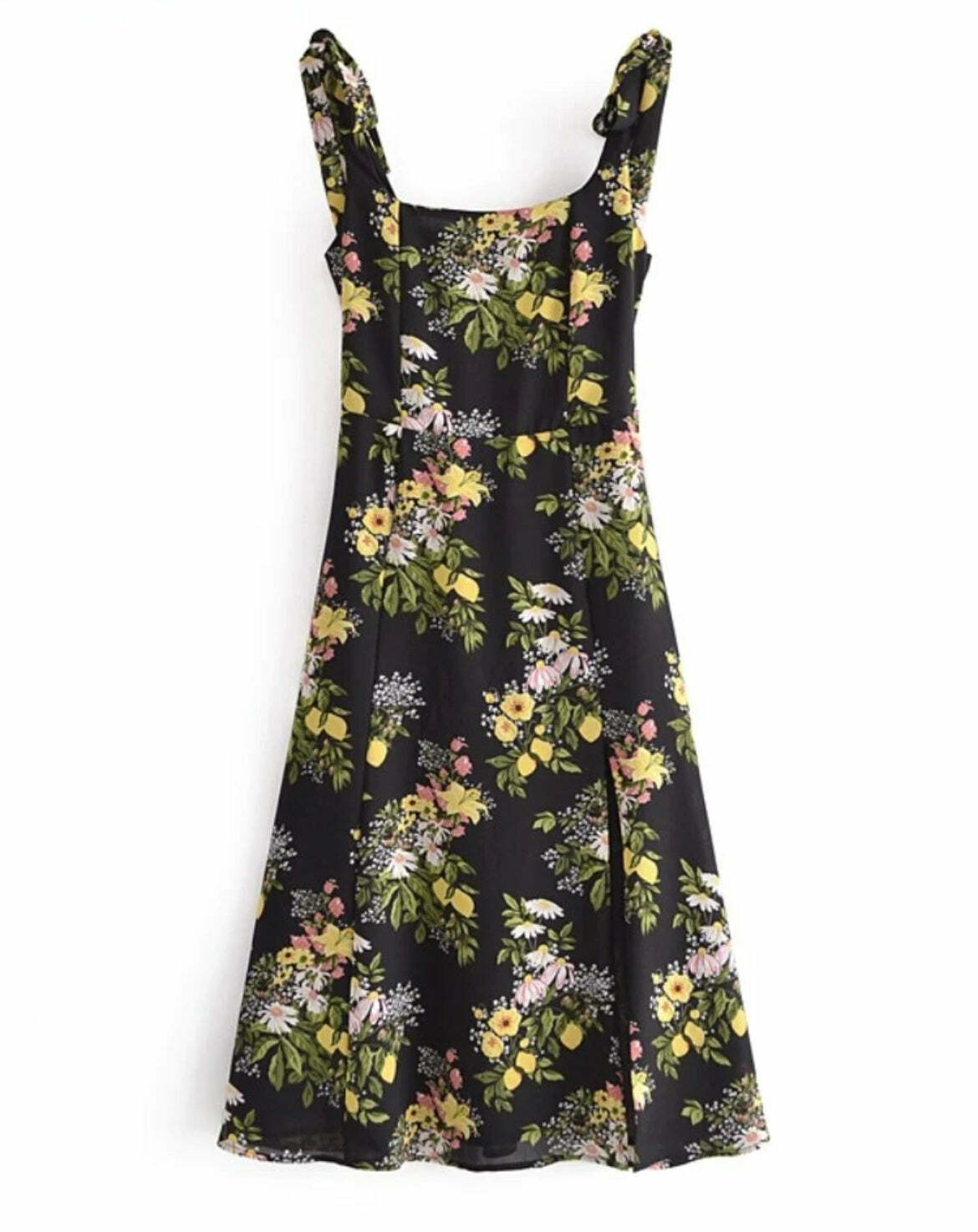 Alice Midi Dress - Y2K Summer Grunge Outfit, 90S Fashion, Retro Style, Pastel Goth Vibes Alice Midi Dress - Y2K Summer Grunge Outfit, 90S Fashion, Retro Style, Pastel Goth Vibes