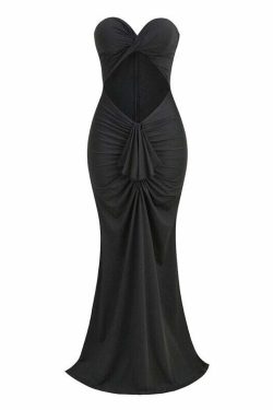 Alina Maxi Dress - Y2K Summer Grunge Outfit, 90S Fashion, Retro Style, Pastel Goth Vibes