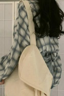 Alina Women Plaid Shirt - Y2K Summer Grunge, 90S Retro, Pastel Goth, Y2K Club & Party Out