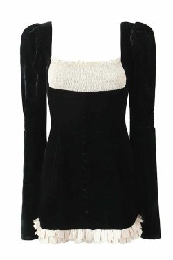 Alma Mini Dress - Y2K Summer Grunge Outfit, 90S Fashion, Retro Style, Pastel Goth, Y2K Party