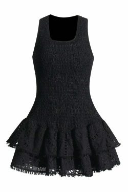 Alora Mini Dress - Y2K Summer Grunge Outfit, 90S Fashion, Retro Style, Pastel Goth, Y2K Party