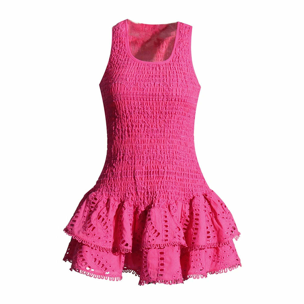 Alora Mini Dress - Y2K Summer Grunge Outfit, 90S Fashion, Retro Style, Pastel Goth, Y2K Party Alora Mini Dress - Y2K Summer Grunge Outfit, 90S Fashion, Retro Style, Pastel Goth, Y2K Party