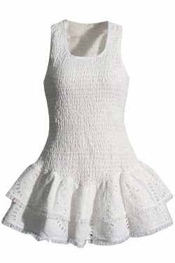 Alora Mini Dress - Y2K Summer Grunge Outfit, 90S Fashion, Retro Style, Pastel Goth, Y2K Party