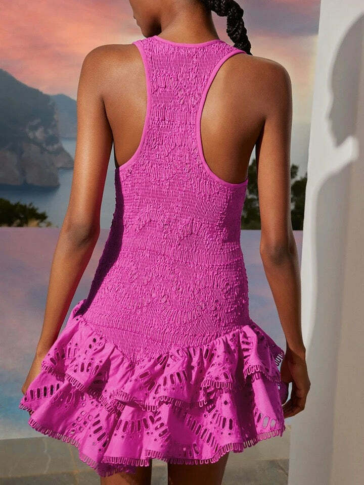 Alora Mini Dress - Y2K Summer Grunge Outfit, 90S Fashion, Retro Style, Pastel Goth, Y2K Party Alora Mini Dress - Y2K Summer Grunge Outfit, 90S Fashion, Retro Style, Pastel Goth, Y2K Party