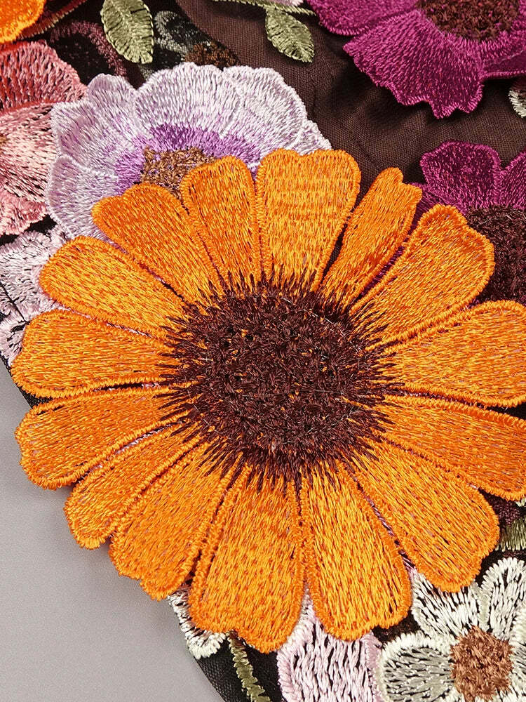 Amali Midi Dress - Y2K Summer Grunge Outfit, 90S Fashion, Retro Style, Pastel Goth Vibes