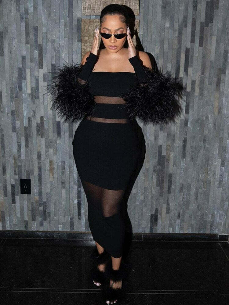 Amalia Midi Dress - Y2K Summer Grunge Outfit, 90S Fashion, Retro Style, Pastel Goth, Y2K Party Amalia Midi Dress - Y2K Summer Grunge Outfit, 90S Fashion, Retro Style, Pastel Goth, Y2K Party