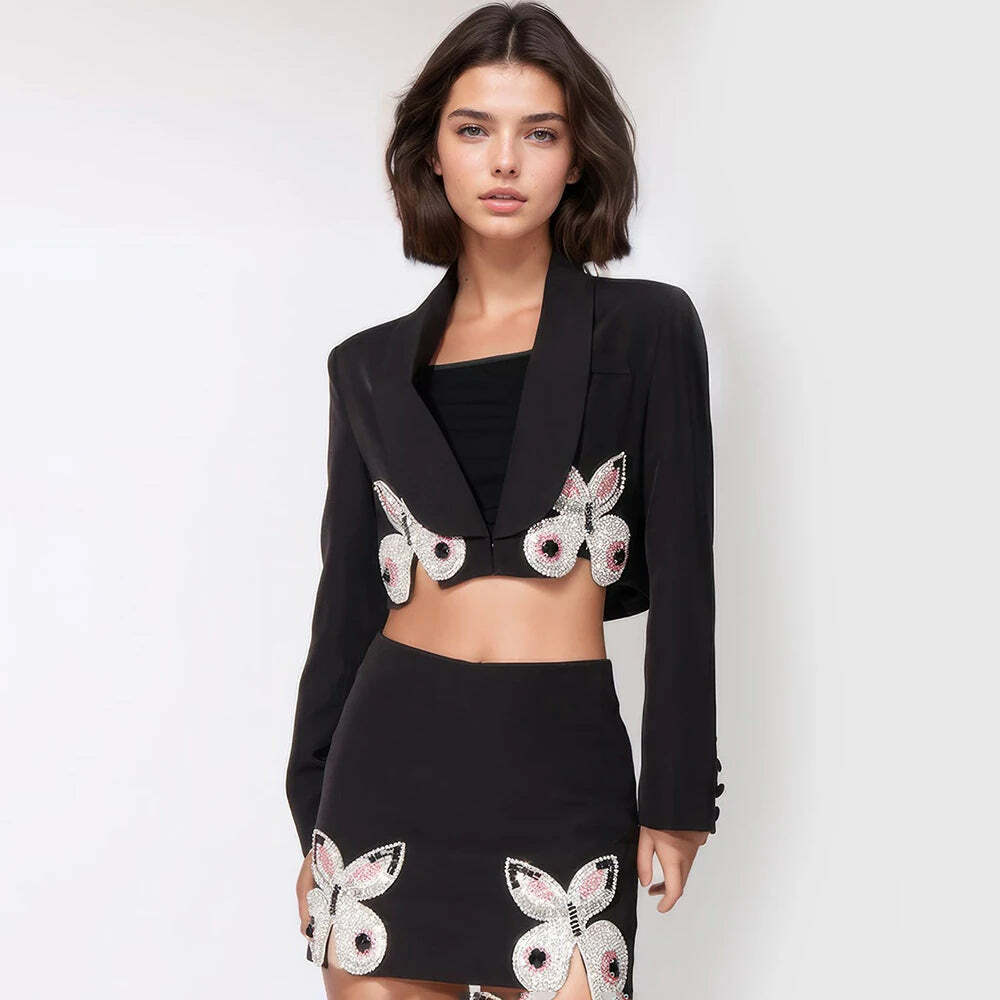 Amalu Two Piece Set - Y2K Summer & 90S Grunge Outfit, Retro Fashion, Y2K Party & Club Wear Amalu Two Piece Set - Y2K Summer & 90S Grunge Outfit, Retro Fashion, Y2K Party & Club Wear