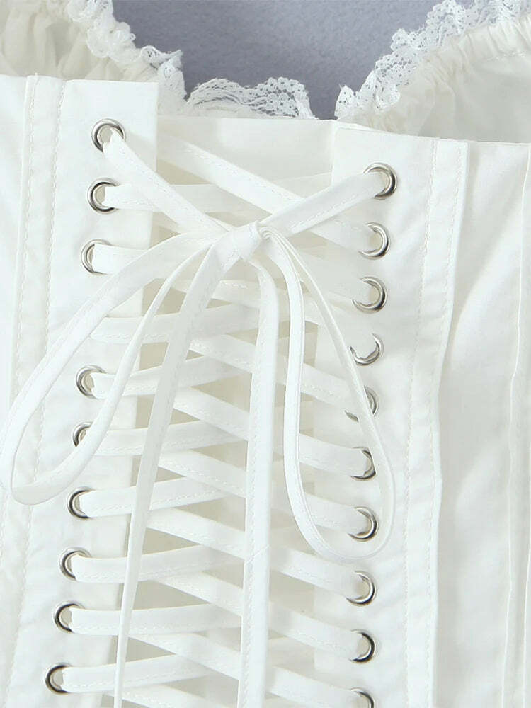 Amar Crop Top - Y2K Summer Grunge, 90S Retro, Pastel Goth, Y2K Party & Club Outfits