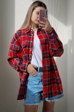 Amara Oversized Shirt For Women - Y2K Summer, 90S Grunge, Retro, Pastel Goth, Y2K Club Out