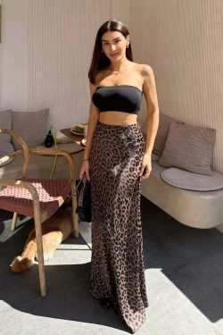 Amberi Long Skirt - Y2K Summer Grunge Outfit, 90S Fashion, Retro Style, Y2K Skirt, Past