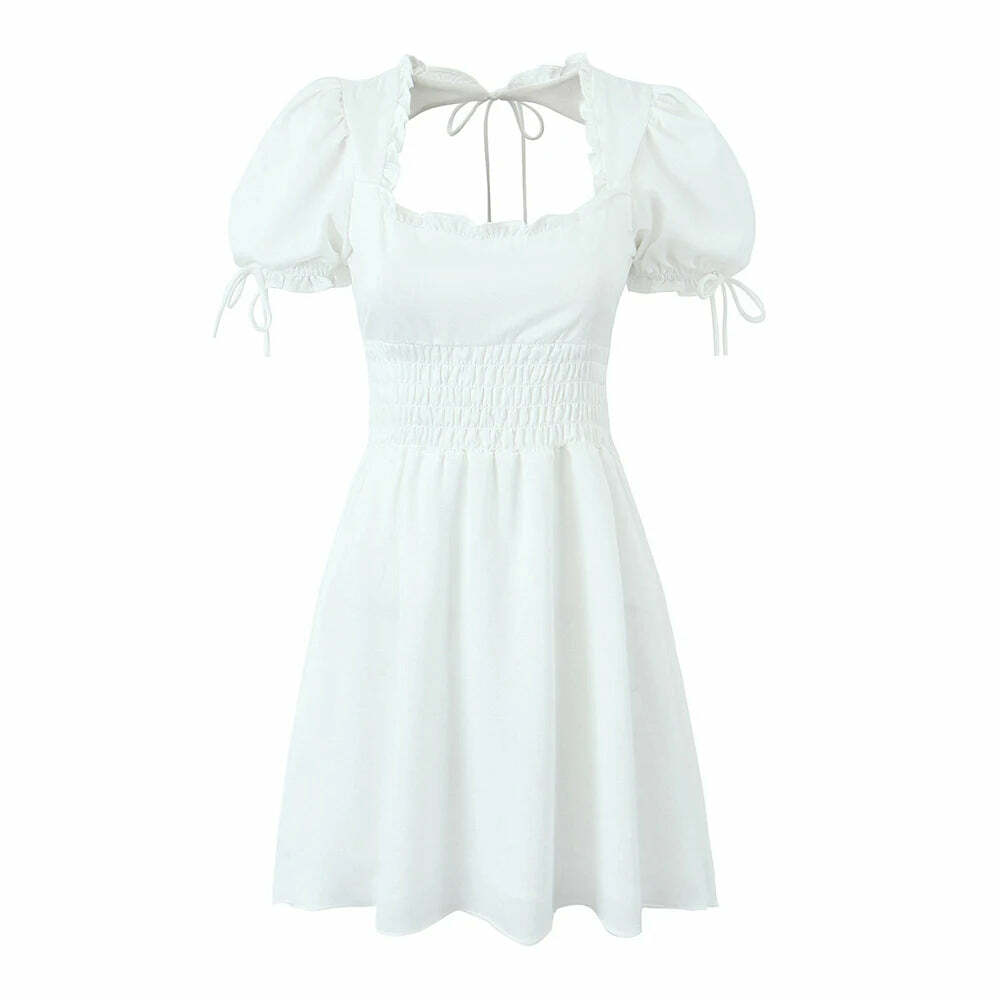 Amel Mini Dress - Y2K Summer Grunge Outfit, 90S Fashion, Retro Style, Y2K Party & Club Outfits