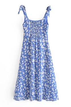 Amelia Midi Dress - Y2K Summer Outfit, 90S Fashion, Grunge, Retro Style, Y2K Party & Club