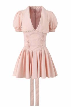 Amina Mini Dress - Y2K Summer Grunge Outfit, 90S Fashion, Retro Style, Y2K Party & Club Look