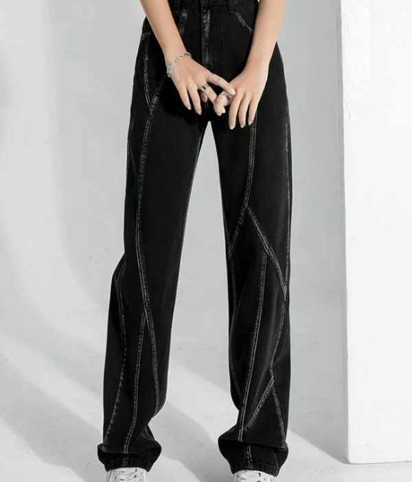 Amy High Waisted Jeans - Y2K Summer & 90S Grunge Fashion, Retro Style, Y2K Club & Party Outfits Amy High Waisted Jeans - Y2K Summer & 90S Grunge Fashion, Retro Style, Y2K Club & Party Outfits