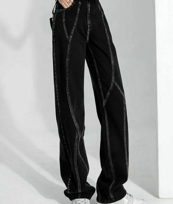 Amy High Waisted Jeans - Y2K Summer & 90S Grunge Fashion, Retro Style, Y2K Club & Party Outfits Amy High Waisted Jeans - Y2K Summer & 90S Grunge Fashion, Retro Style, Y2K Club & Party Outfits