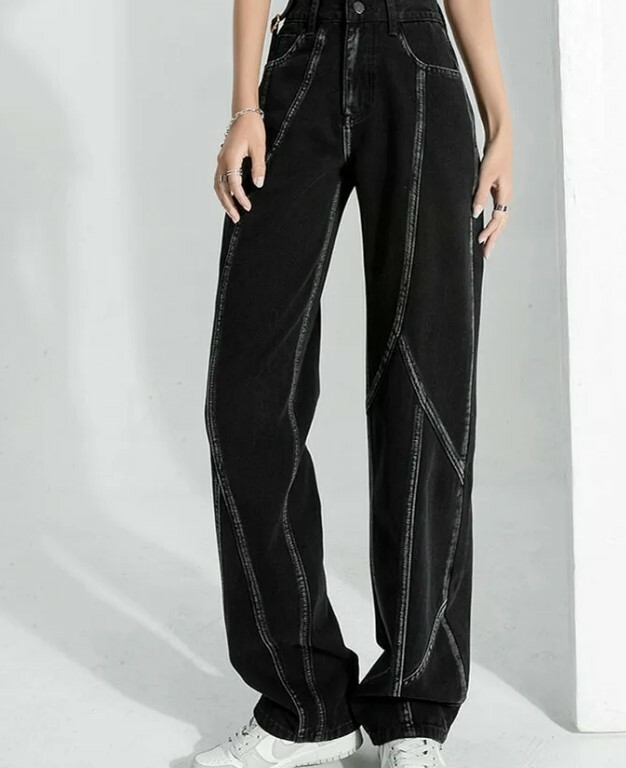 Amy High Waisted Jeans - Y2K Summer & 90S Grunge Fashion, Retro Style, Y2K Club & Party Outfits Amy High Waisted Jeans - Y2K Summer & 90S Grunge Fashion, Retro Style, Y2K Club & Party Outfits