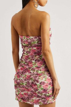 Amy Mini Dress - Y2K Summer Grunge Outfit, 90S Fashion, Retro Style, Y2K Party & Club Look