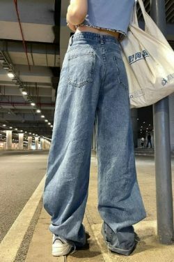 Anastasia Grunge Straight Pants - Y2K Summer, 90S Fashion, Retro Style, Gothic Y2K Outfits