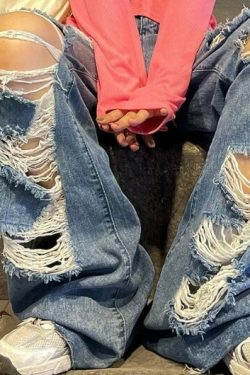 Anastasia Grunge Straight Pants - Y2K Summer, 90S Fashion, Retro Style, Gothic Y2K Outfits