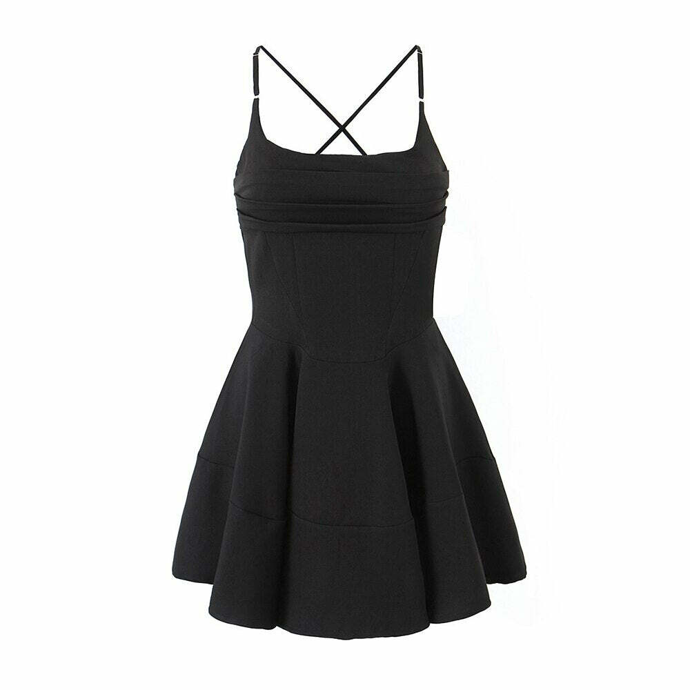 Andrea Mini Dress - Y2K Summer Grunge Outfit, 90S Fashion, Retro Style, Y2K Party & Club Outfits