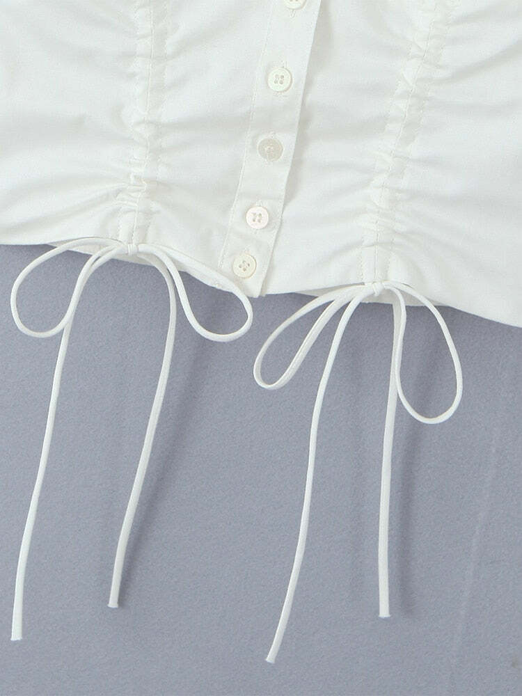 Angela Top - Y2K Summer Grunge Outfit, 90S Fashion, Retro Style, Baby Tees, Y2K Club & Party Wear