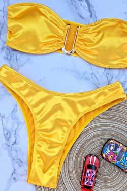 Angelica Swimsuit - Y2K Summer Grunge 90S Fashion Retro Goth Popstar Party Outfit