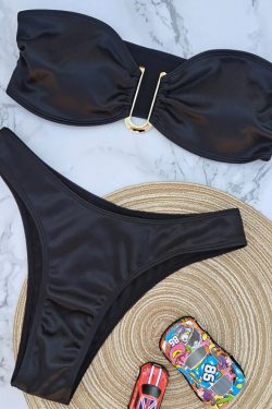 Angelica Swimsuit - Y2K Summer Grunge 90S Fashion Retro Goth Popstar Party Outfit