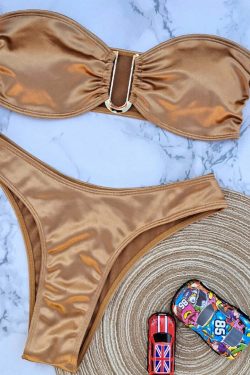 Angelica Swimsuit - Y2K Summer Grunge 90S Fashion Retro Goth Popstar Party Outfit