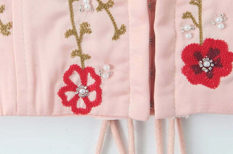 Anita Crop Top - Y2K Summer Grunge, 90S Retro, Pastel Goth, Y2K Party & Club Outfits