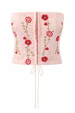 Anita Crop Top - Y2K Summer Grunge, 90S Retro, Pastel Goth, Y2K Party & Club Outfits