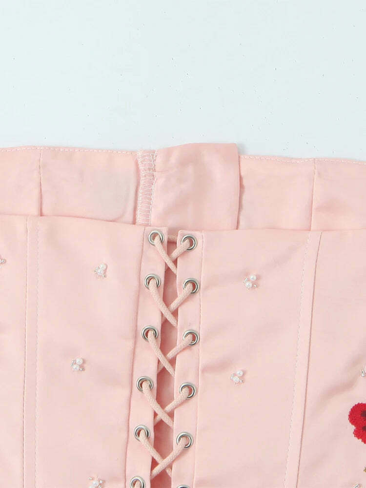 Anita Crop Top - Y2K Summer Grunge, 90S Retro, Pastel Goth, Y2K Party & Club Outfits