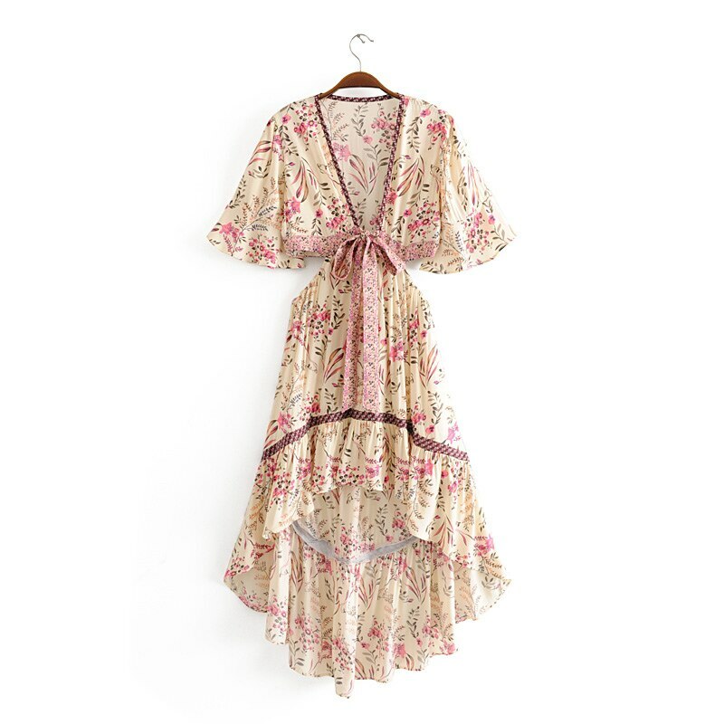 Antonia Midi Dress - Y2K Summer Grunge Outfit, 90S Retro Style, Pastel Goth Fashion Antonia Midi Dress - Y2K Summer Grunge Outfit, 90S Retro Style, Pastel Goth Fashion