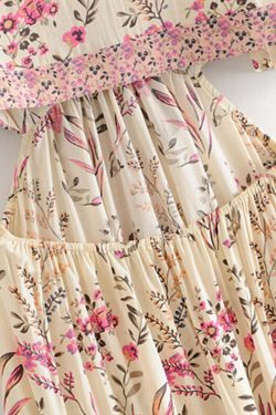 Antonia Midi Dress - Y2K Summer Grunge Outfit, 90S Retro Style, Pastel Goth Fashion