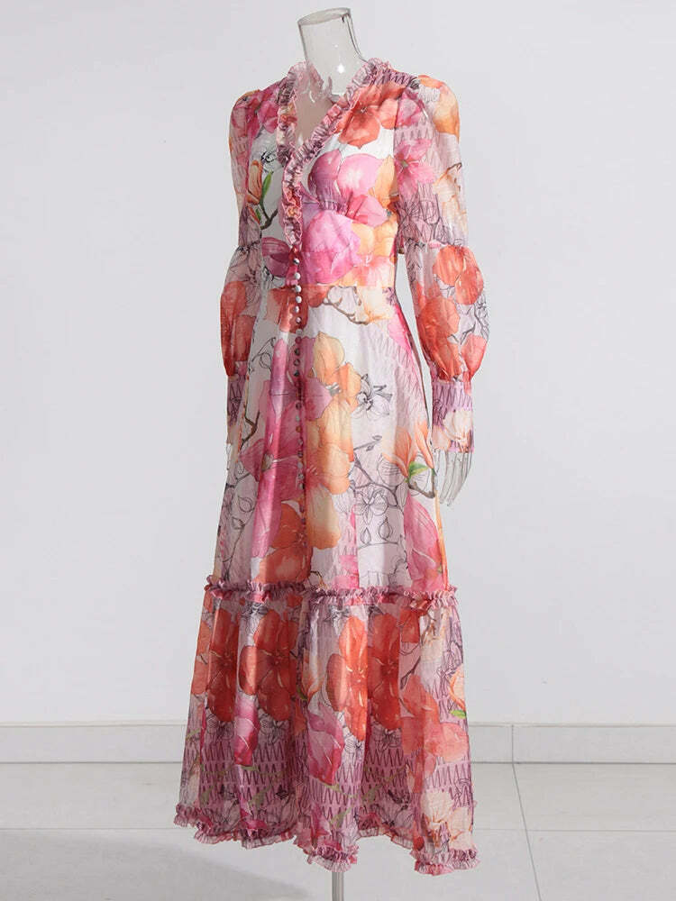 Aphrodite Maxi Dress - Y2K Summer Grunge, 90S Retro, Pastel Goth, Y2K Party & Aphrodite Maxi Dress - Y2K Summer Grunge, 90S Retro, Pastel Goth, Y2K Party &