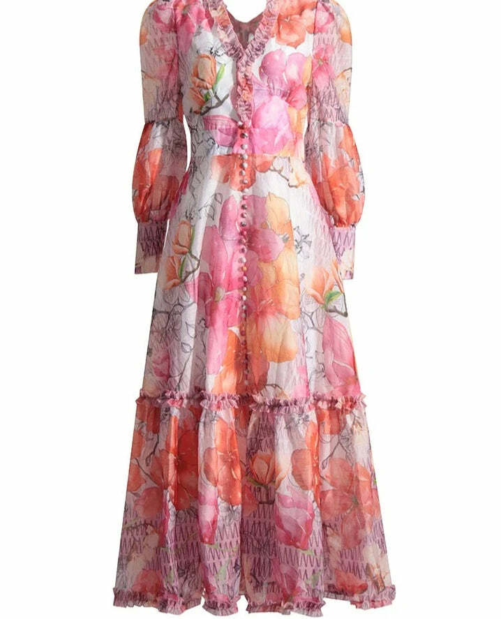 Aphrodite Maxi Dress - Y2K Summer Grunge, 90S Retro, Pastel Goth, Y2K Party & Aphrodite Maxi Dress - Y2K Summer Grunge, 90S Retro, Pastel Goth, Y2K Party &