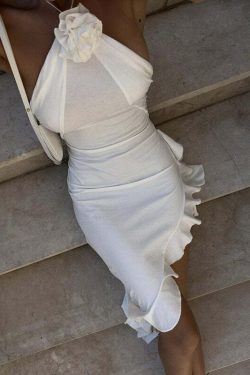 April Maxi Dress - Y2K Summer Grunge Outfit, 90S Fashion, Retro Style, Pastel Goth, Y2K