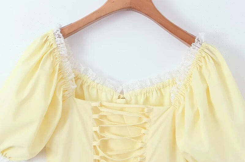 Arabela Mini Dress - Y2K Summer Grunge Outfit, 90S Fashion, Retro Style, Y2K Party & Club Look