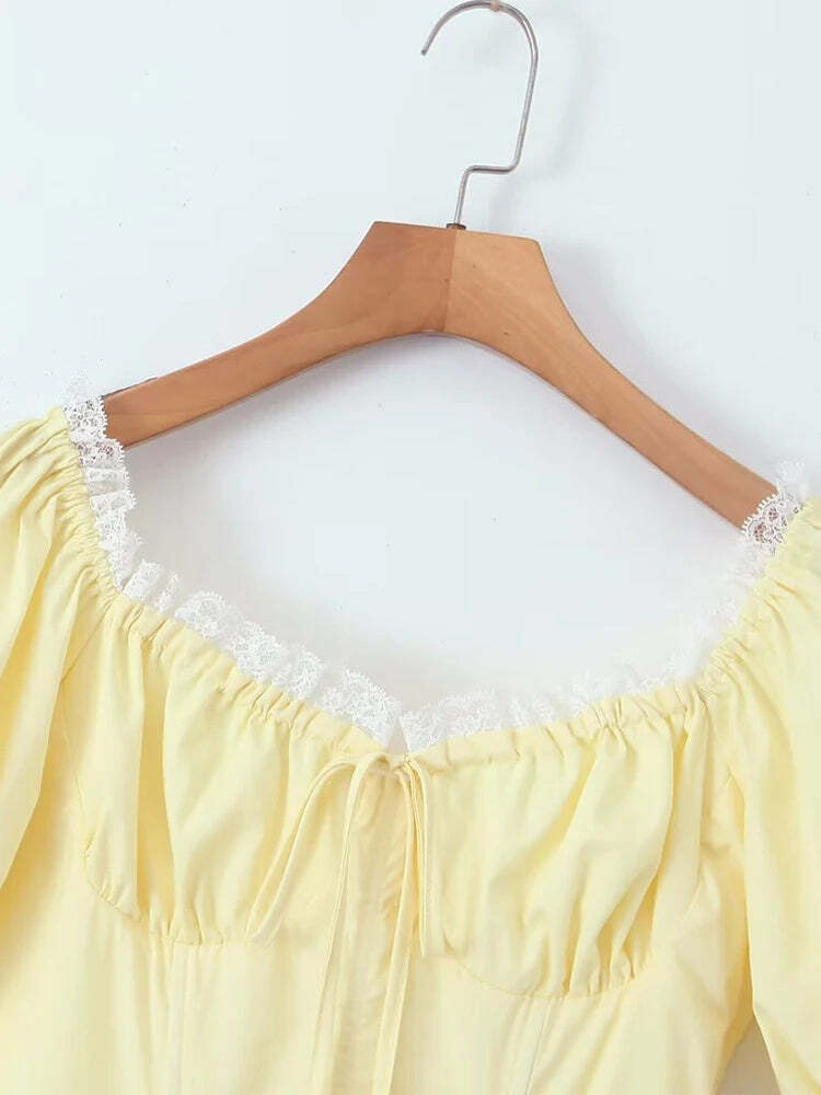 Arabela Mini Dress - Y2K Summer Grunge Outfit, 90S Fashion, Retro Style, Y2K Party & Club Look