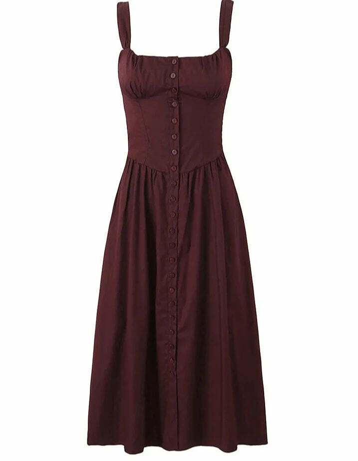 Ari Midi Dress - Y2K Summer Grunge Outfit, 90S Fashion, Retro Style, Y2K Party & Club Outfits Ari Midi Dress - Y2K Summer Grunge Outfit, 90S Fashion, Retro Style, Y2K Party & Club Outfits