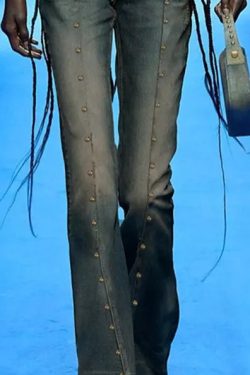 Aria Denim Flared Jeans - Y2K Summer & 90S Retro Style, Grunge, Hip Hop, Pastel Goth Outfits