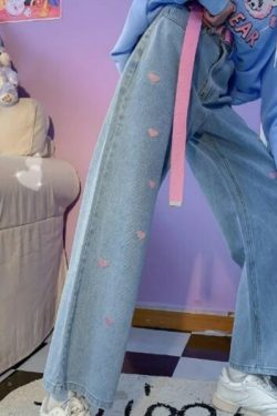 Ariella Grunge Wide Leg Denim - Y2K Summer, 90S Fashion, Retro Style, Y2K Club & Party Outfits