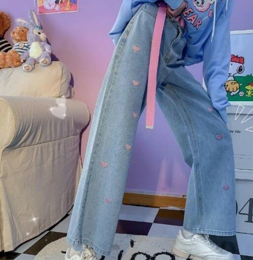 Ariella Grunge Wide Leg Denim - Y2K Summer, 90S Fashion, Retro Style, Y2K Club & Party Outfits Ariella Grunge Wide Leg Denim - Y2K Summer, 90S Fashion, Retro Style, Y2K Club & Party Outfits