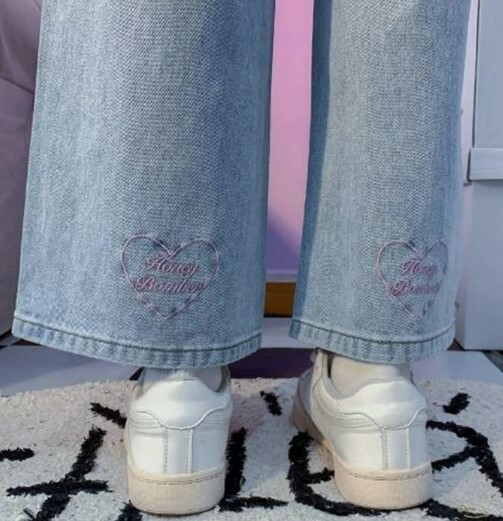 Ariella Grunge Wide Leg Denim - Y2K Summer, 90S Fashion, Retro Style, Y2K Club & Party Outfits Ariella Grunge Wide Leg Denim - Y2K Summer, 90S Fashion, Retro Style, Y2K Club & Party Outfits