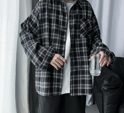 Athena Oversized Cotton Long Sleeve - Y2K Summer, 90S Grunge, Retro, Pastel Goth, Y2K Club Outfit