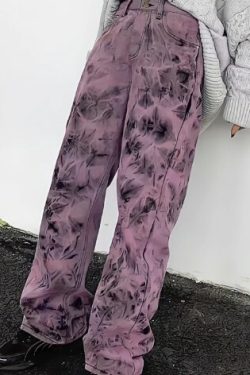 Aubree Oversized High Waisted Jeans - Y2K Grunge, 90S Fashion, Retro Summer & Party Outfits