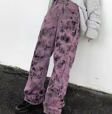 Aubree Oversized High Waisted Jeans - Y2K Grunge, 90S Fashion, Retro Summer & Party Outfits