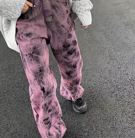 Aubree Oversized High Waisted Jeans - Y2K Grunge, 90S Fashion, Retro Summer & Party Outfits