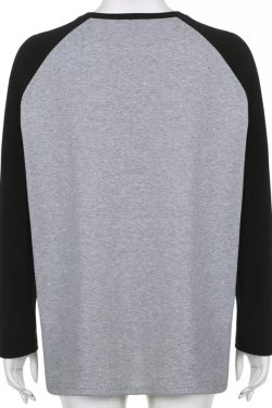 Aubrey Pullover Shirt - Y2K Summer Grunge, 90S Retro, Pastel Goth, Baby Tees, Y2K